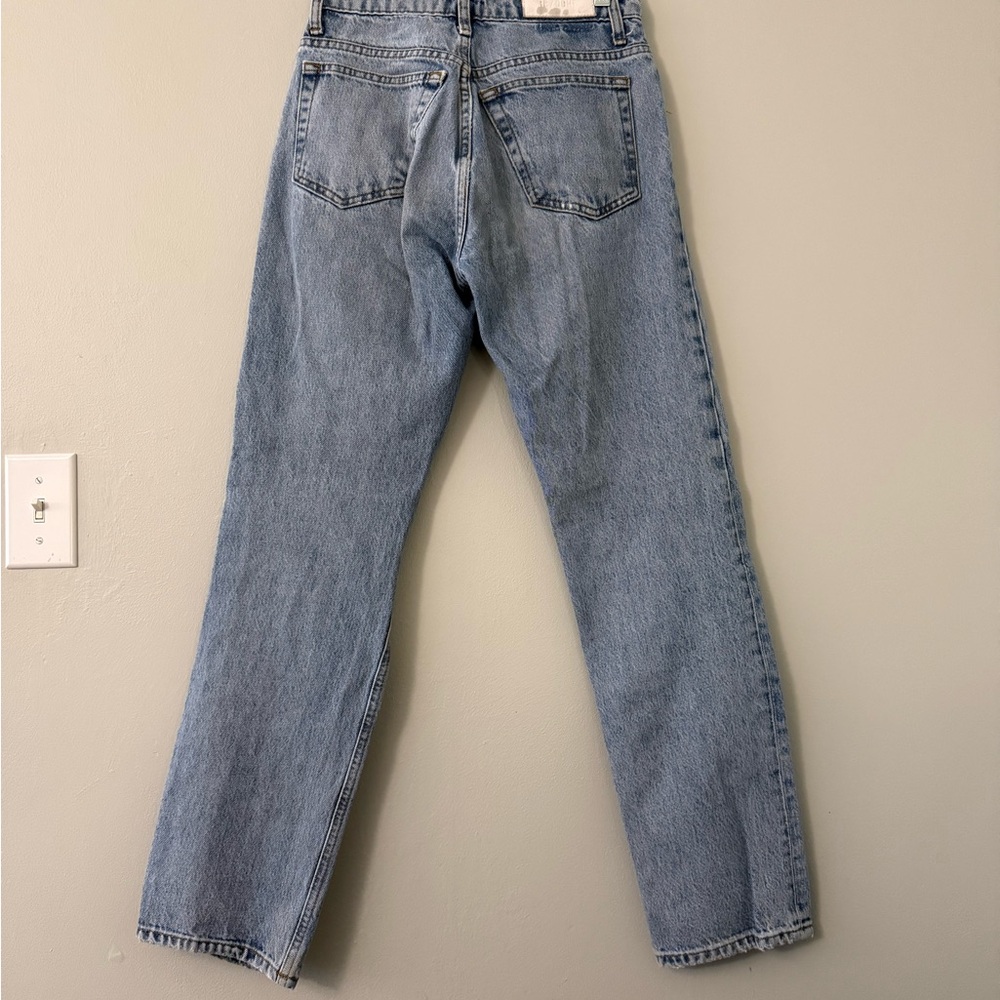 RE/DONE Ripped Straight Leg Jeans - Picture 2 of 6